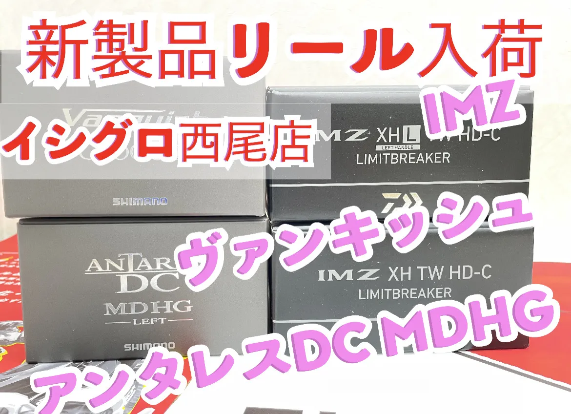 2023新製品】ヴァンキッシュC5000XG・IMZ・アンタレスDC MDHG入荷しま